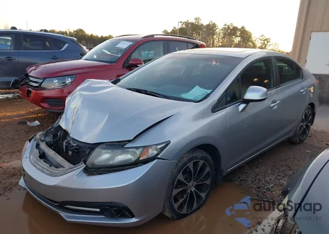 2013 Honda Civic Si из США, поврежденный, VIN 2HGFB6E54DH711392
